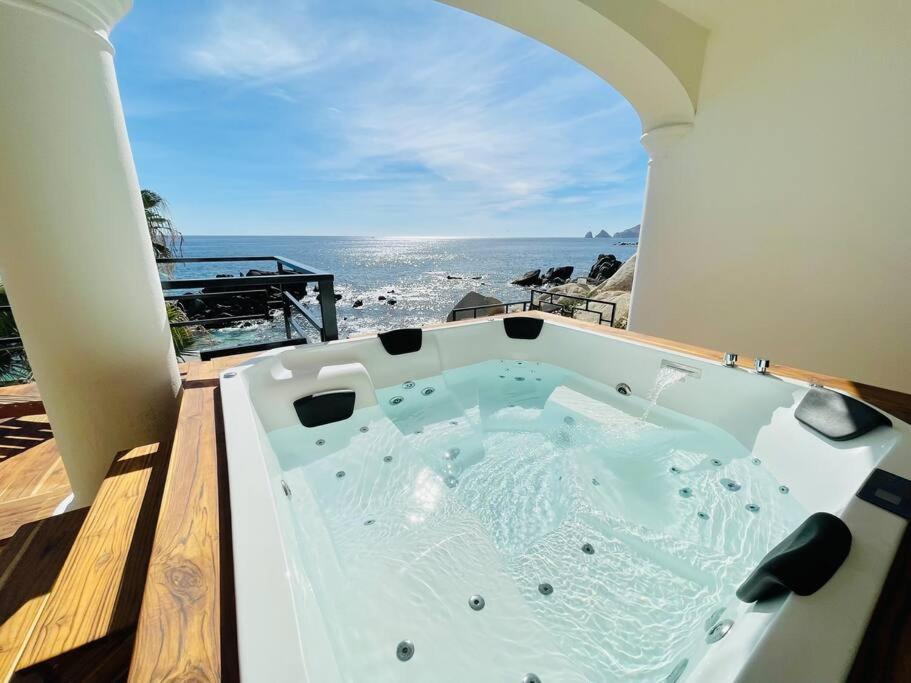 Beach Front Casa Bruma Jacuzzi With Massage Villa Cabo San Lucas Exterior foto