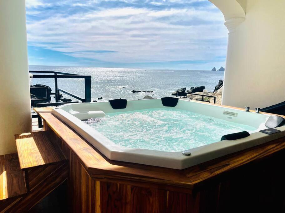 Beach Front Casa Bruma Jacuzzi With Massage Villa Cabo San Lucas Exterior foto