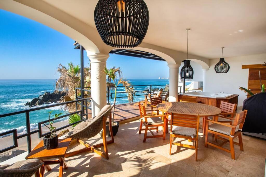 Beach Front Casa Bruma Jacuzzi With Massage Villa Cabo San Lucas Exterior foto